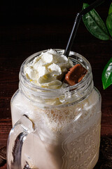 Chocolate milk shake 