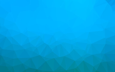 Light BLUE vector blurry triangle pattern.
