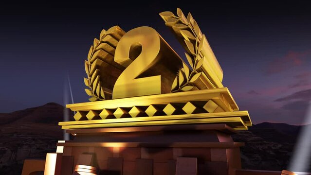 3D Text 2nd Second place 