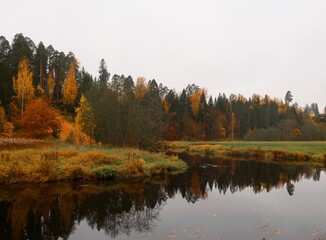 autumn in the mountains