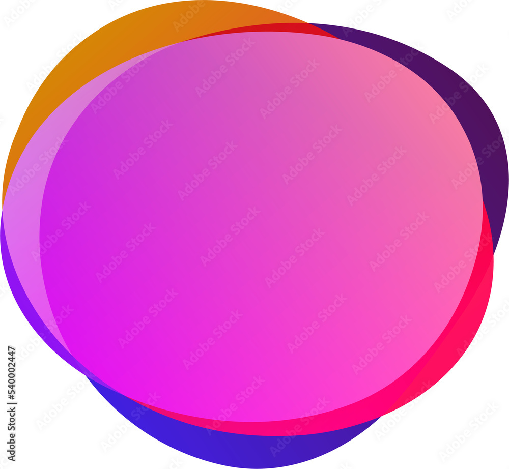 Aufkleber png element graphic vivid gradient geometric and line. abstract background shape.