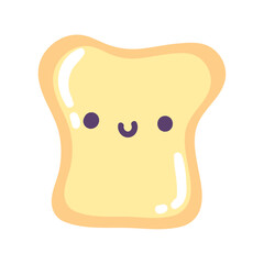 bread kawaii breakfast