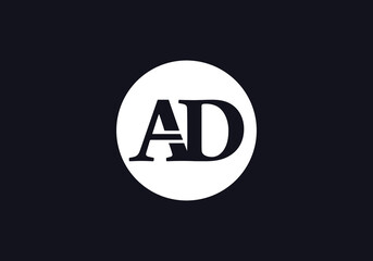 Brand logo circle vector and favicon icon design and favicon circle with letters