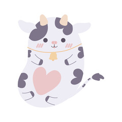 cow animal kawaii