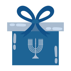 gift box hanukkah icon