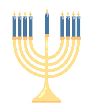 Menorah Hanukkah Icon