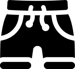 Swimming shorts icon