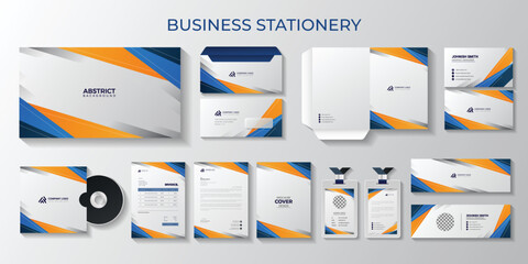 professional business stationery and identity, branding,  Id card, Envelope, Email signature, Presentation folder, Invoice, CD cover, Book Cover design, Presentation Folder, Business card, Letterhead,