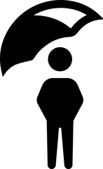 Personal insurance icon