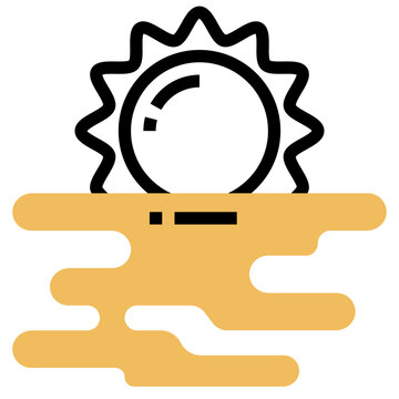 Sunset Icon