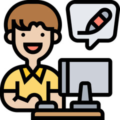 writer icon