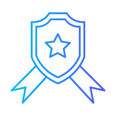 badge gradient icon