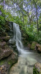 Fototapeta premium long exposure waterfall