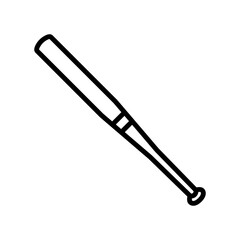 baseball bat icon design vector template