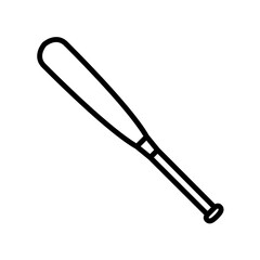 baseball bat icon design vector template