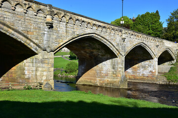 Old Stone Arched Bridge in the United Kingdom