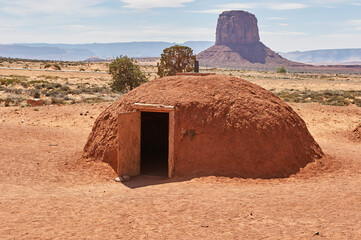 dirt-mound shelter