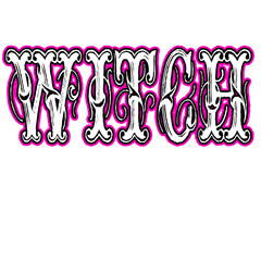 Witch vintage letters