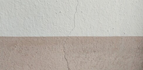 a cracked building wall