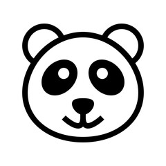 Panda Vector Icon