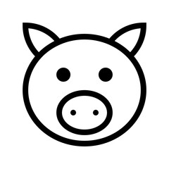 Pig Vector Icon