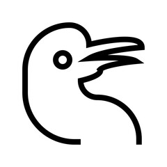 Duck Vector Icon