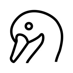 Duck Vector Icon