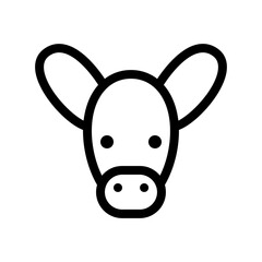 Cow Vector Icon