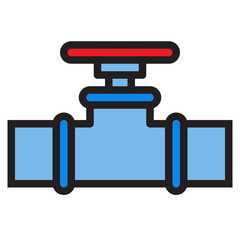 Valve color line style icon