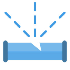 Leak flat style icon