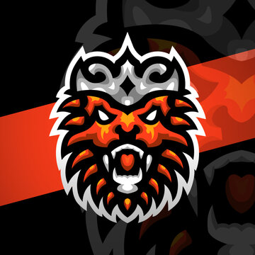 Lion Crown Mascot Logo &mdash; Regal Vector Emblem