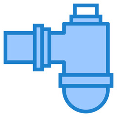 Obraz premium Filter blue style icon