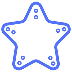 beach sea seafood star fish starfish line icon