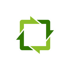 Renewable Logo can be use for icon, sign, logo and etc