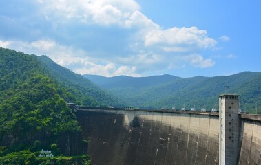 dam on the river