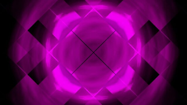 Pink neon color abstract concert visual 4K looping background for party, holiday event, festival and music visualizations 073