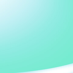 Abstract blue gradient template with low white curves