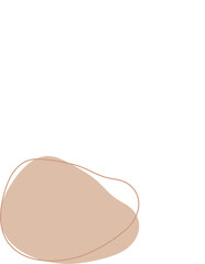 Liquid and fluid shape abstract