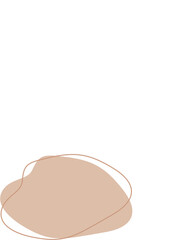 Liquid and fluid shape abstract