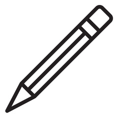 Pencil outline style icon