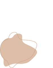 Liquid and fluid shape abstract