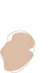 Liquid and fluid shape abstract