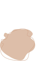 Liquid and fluid shape abstract