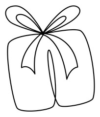 Present box continuous line