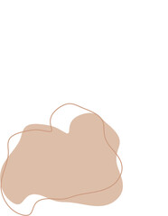 Fototapeta premium Liquid and fluid shape abstract