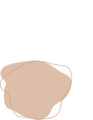 Liquid and fluid shape abstract