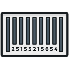 Barcode Vector Icon