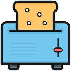 Toaster Vector Icon
