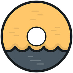 Donut Vector Icon