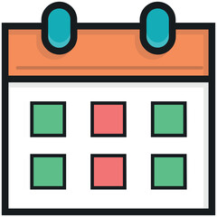 Calendar Vector Icon